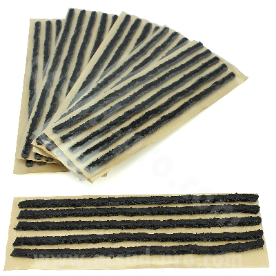 MECHE POUR REPARATION PNEUMATIQUE MOTO / SCOOTER / AUTO / QUAD / POIDS LOURDS (30 MECHES)