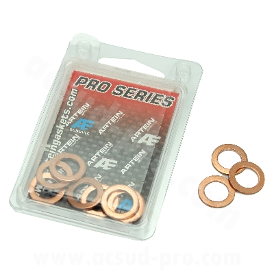 COPPER WASHER M10 PRO SERIES (10 x 16 x 1.50mm) - BOX OF 10