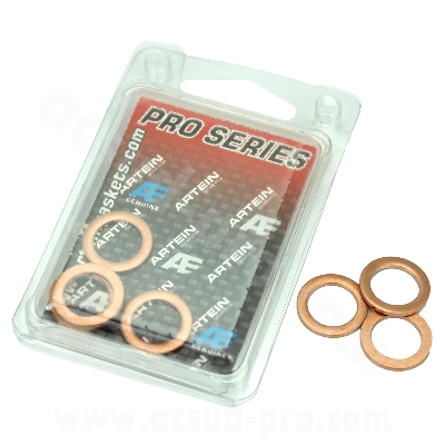 COPPER WASHER M12 PRO SERIES (12 x 18 x 1.50mm) - BOX OF 8