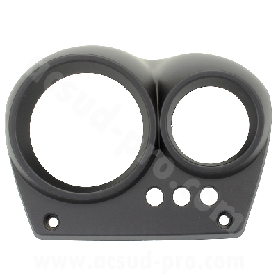 COUVERCLE ENTOURAGE DE COMPTEUR ADAPT. MBK NITRO / YAMAHA AEROX 1998-2012  (OEM : 5BR-F6213-00) NOIR MAT