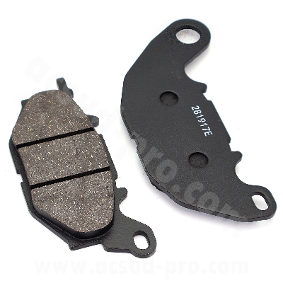 PASTILLA DE FRENO RBMAX MAXISCOOT YAMAHA XMAX 125 / 250 / 300CC E4 2018 / MBK EVOLIS 2 125-300 E4 2018> DELANTERA
