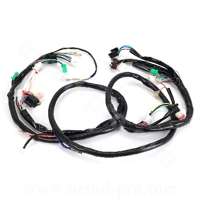 FAISCEAU ELECTRIQUE TYPE ORIGINE ADAPT. MBK BOOSTER  2004-2017 / YAMAHA BWS  2004-2017  (OEM :  5WW-H2590-00)  