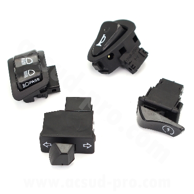 KIT COMMODO / COMMUTATEUR DROIT ET GAUCHE MAXISCOOTER ADAPT. HONDA SH 125 2013