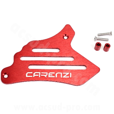 ALLOY MASK TRANSMISSION GEARS CARENZI EVO TO FIT AM6 ANODIZED RED