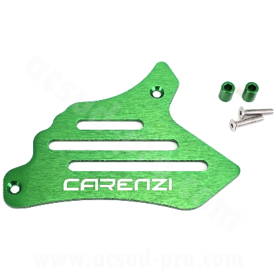 ALLOY MASK TRANSMISSION GEARS CARENZI EVO TO FIT AM6 ANODIZED GREEN