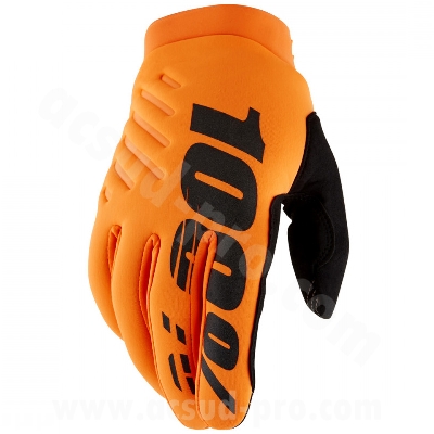 GANTS 100% BRISKER FA22 XXL FLUO ORANGE/BLACK