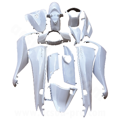 KIT 13 BODYWORK PARTS TO FIT HONDA SH125I / 150CC START AND STOP 2013-2016 WHITE