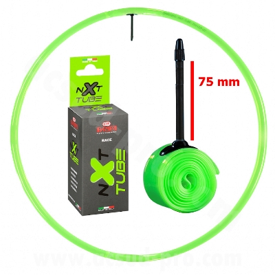 Photo - Chambre à air Velo TPU 700 x 23-32 NXT Presta 75mm Ultra-légère 46G &#8211; Ultra-compacte