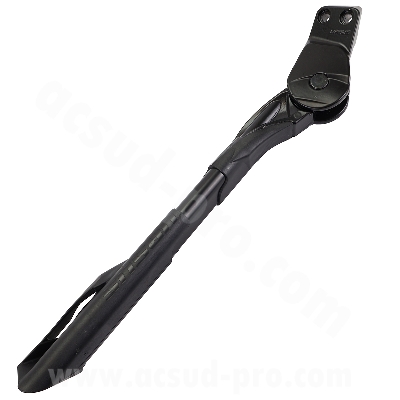 Kickstand Lateral Length: Adjustable Max 305mm Reinforced Black in Aluminum with Double Plate Attachment