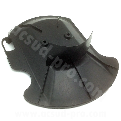 GARDE BOUE AV INFERIEUR  ADAPT. MBK 50 BOOSTER 2004-2017 / YAMAHA 50 BWS 2004-2017  