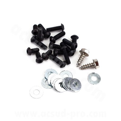 KIT VIS CARROSSERIE / CARENAGE  ADAPT. BETA 50RR  (COULEUR NOIR)  