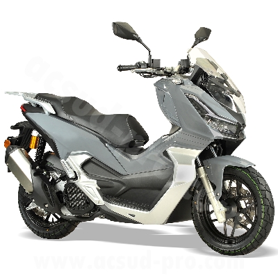 SCOOTER TNT MOTOR  XCO 125CC  GRIGIO NARDO STRUMENTAZIONE TFT E5+ ABS