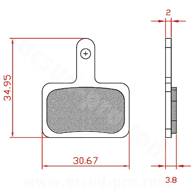 BRENTA E-BIKE BRAKE PAD COMPATIBILITY SHIMANO DEORE M515,M525,M495,M475,M465,M486, TEKTRO AURIGA