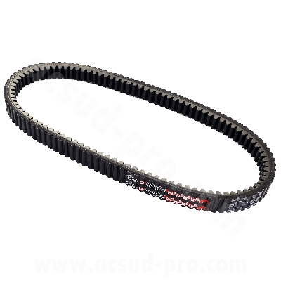 KEVLAR DRIVE BELT TOOTHED  G-FORCE POWERLINK  ADAPT. PIAGGIO 350 MP3 2018>, X10 2012>, 350 BEVERLY 2012>  (OEM : 83025R / B015232   ) COD. GATES 41041