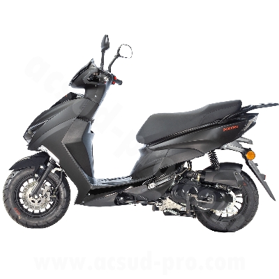 SCOOTER TNT MOTOR DIXON NOIR 10"  4 TEMPS 50cc INJECTION EURO 5/+