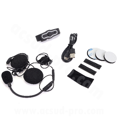KIT MAINS LIBRES LEKTRONIS MONO  BLUETOOTH 5.3 UNIVERSEL 