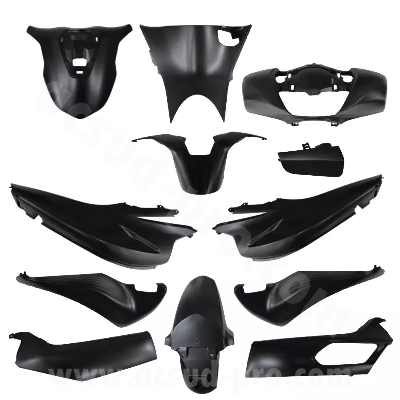 KIT CARENE 13 PEZZI CARENA HONDA SH125 / 150CC 2020-2024 NERO OPACO 