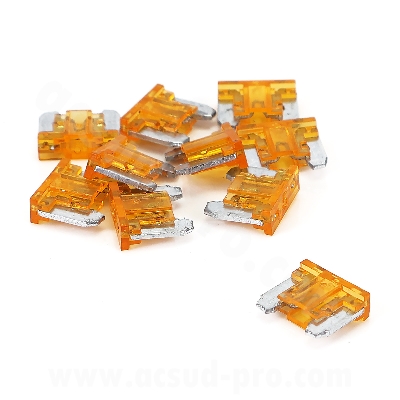 MINI FUSIBLES PLATS / MICRO FUSIBLE ( 5A ) ( SACHET 10 PIECES  )  