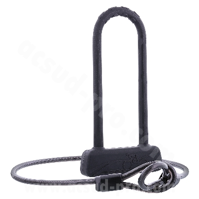 Antivol Cadre Vélo TNB Urban Moov - Acier, Fixation Incluse, Noir