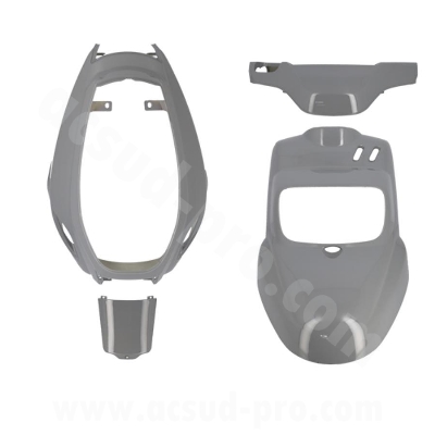 KIT CARENE 4 PEZZI CARENA ORIGINAL LINE GRIGO NARDO  BOOSTER 2004-2017 / YAMAHA 50 BWS 2004-2017