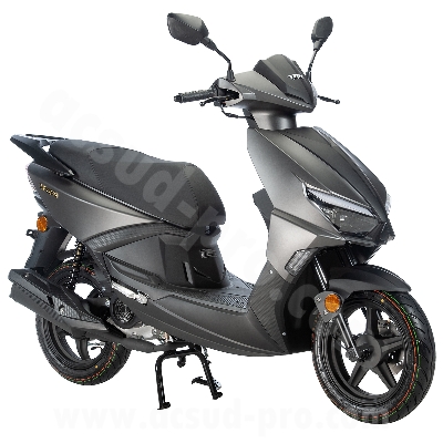 SCOOTER TNT MOTOR DIXON GRIS MAT 12'  4 TEMPS 50cc E5+