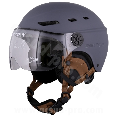 T'NB- CASCO BICI GRIGIO BLU TNB  TAGLIA L (58-62cm) ROAD SAFETY