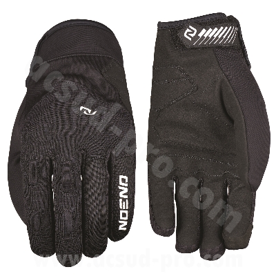 GUANTI NOEND URBANIZER CON PROTEZIONI, NERO BIANCO (CERTIFICAZIONE EN 13594:2015) XL