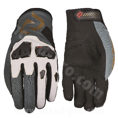 GANTS NOEND EXPLORIDER COQUES BEIGE GRIS (CERTIFICATION EN 13594:2015)  XS