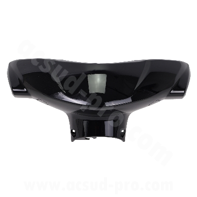 COUVRE GUIDON ADAPT. MBK 50 OVETTO 2011-2014 /  YAMAHA 50 NEOS 2011-2014 NOIR METAL
