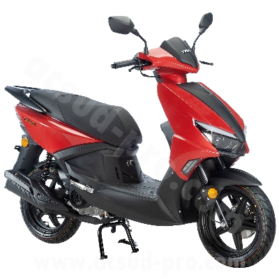 SCOOTER TNT MOTOR DIXON  ROSSO 12" 4 T 50cc EURO 5+ V2 (25km/h - RISERVATO NORMATIVA BELGA)