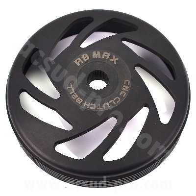 CLOCHE EMBRAYAGE CNC RBMAX PERFORMANCE ADAPT. YAMAHA NMAX 125CC 2015-2025 / XMAX 125CC 2021-2025 / TRICITY 125 2017-2022 Ø 125MM ( QUALITE PREMIUM )  