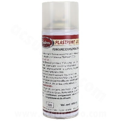 RESTOM PLASTPEINT 8000 AEROSOL NOIR MAT 400ml