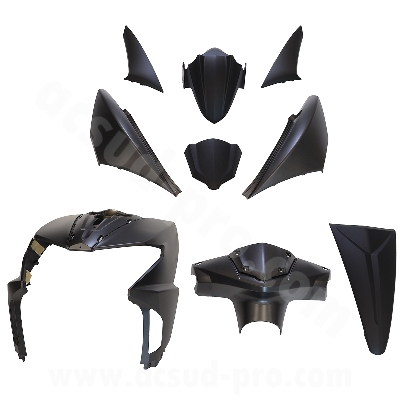 KIT CARROCERIA ADAPT  TNT MOTOR DIXON V2 GREY OPACO (9Pièces)  