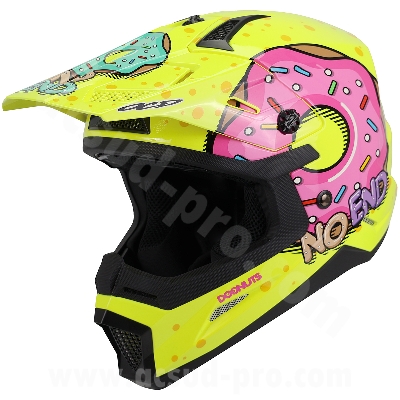 HELMETS CROSS NOEND SC35 PURE BLACK MAT   XXL