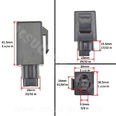 CENTRALINA  FRECCE  HONDA HORNET 600 / CB500X / CBF1000 / INTEGRA 700-750 / NC 700-750CC ( OEM : 38301-MEW-921 )    