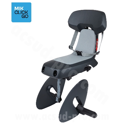 POLISPORT REAR CHILD SEAT FIXING ON LUGGAGE RACK GUPPY JUNIOR WHITE