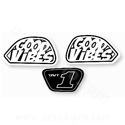 KIT DECO COMICS TNT MOTOR GOOD VIBES
