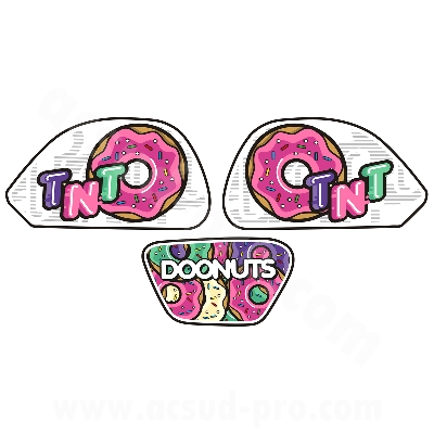 KIT DECO DOONUTS TNT MOTOR GOOD VIBES