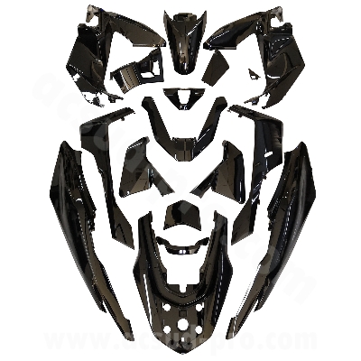 KIT CARENE 15 PEZZI CARENA HONDA PCX 125CC 2025  NERO