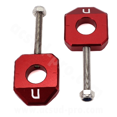 TENDI CATENA CARENZI EVO CNC DERBI SENDA / SMT / RCR / RX / SX  ROSSO  Ø15  