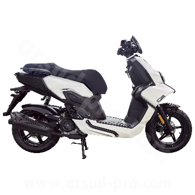 SCOOTER TNT MOTOR ESCAPE 4 TEMPS 50CC  12'' BLANC  EFI E5+ 