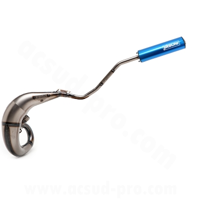MARMITTA / SCARICO MOTO YASUNI PASSAGGIO ALTO SINISTRA ALLUMINIO, RIEJU MRT / MRT PRO /MRT PRO / MRT REPLICA / MRT SM / MRT SM PRO / MRT SM TROPHY (TUB807TD )  