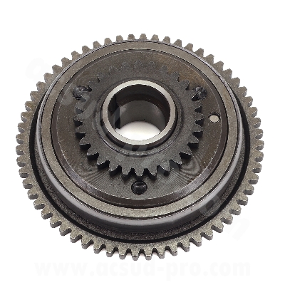 ROUE LIBRE DEMARREUR ADAPT. SYM FIDDLE 2-3 125CC  /  JET 14 125CC / SYMPHONY ST - SR 125CC (OEM : 2812A-H6T-000)  