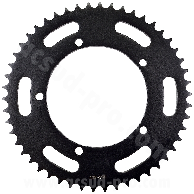 CORONA  SHERCO ENDURO -SM 2021 428 50 DTS NEGRO ( D: 110MM / 5 TROUS )    