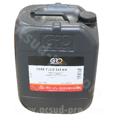 HUILE DE FOURCHE GLOBAL RACING OIL 10W (20L) GRO