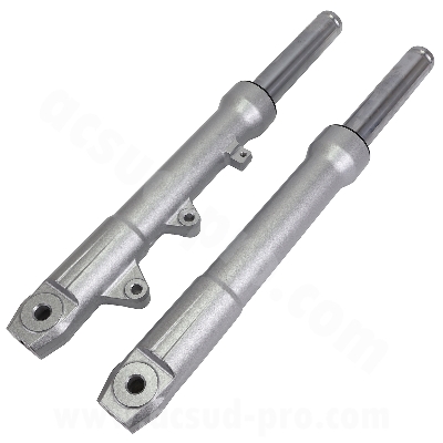 PAIRE DE TUBES DE FOURCHE ADAPT  HONDA SH 125-150CC 2017-2019 (OEM : 51400-K77-901 + 51500-K77-901)