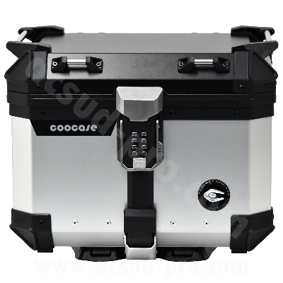 BAULETE COOCASE KEYLESS ALUMINIUM BOXES 45 LITER  ( 1PCS ) NEGRO / GRISO  
