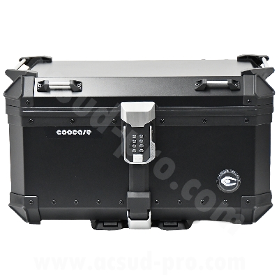 BAULETE COOCASE KEYLESS ALUMINIUM BOXES 65 LITER  ( 1PCS ) NEGRO     