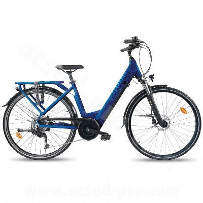 VELO ELECTRIQUE TNT BIKES FREQUENCE 28'' T44- BLEU METAL 2026