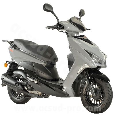 SCOOTER TNT MOTOR DIXON GRIS NARDO 10'  4 TEMPS 50cc INJECTION